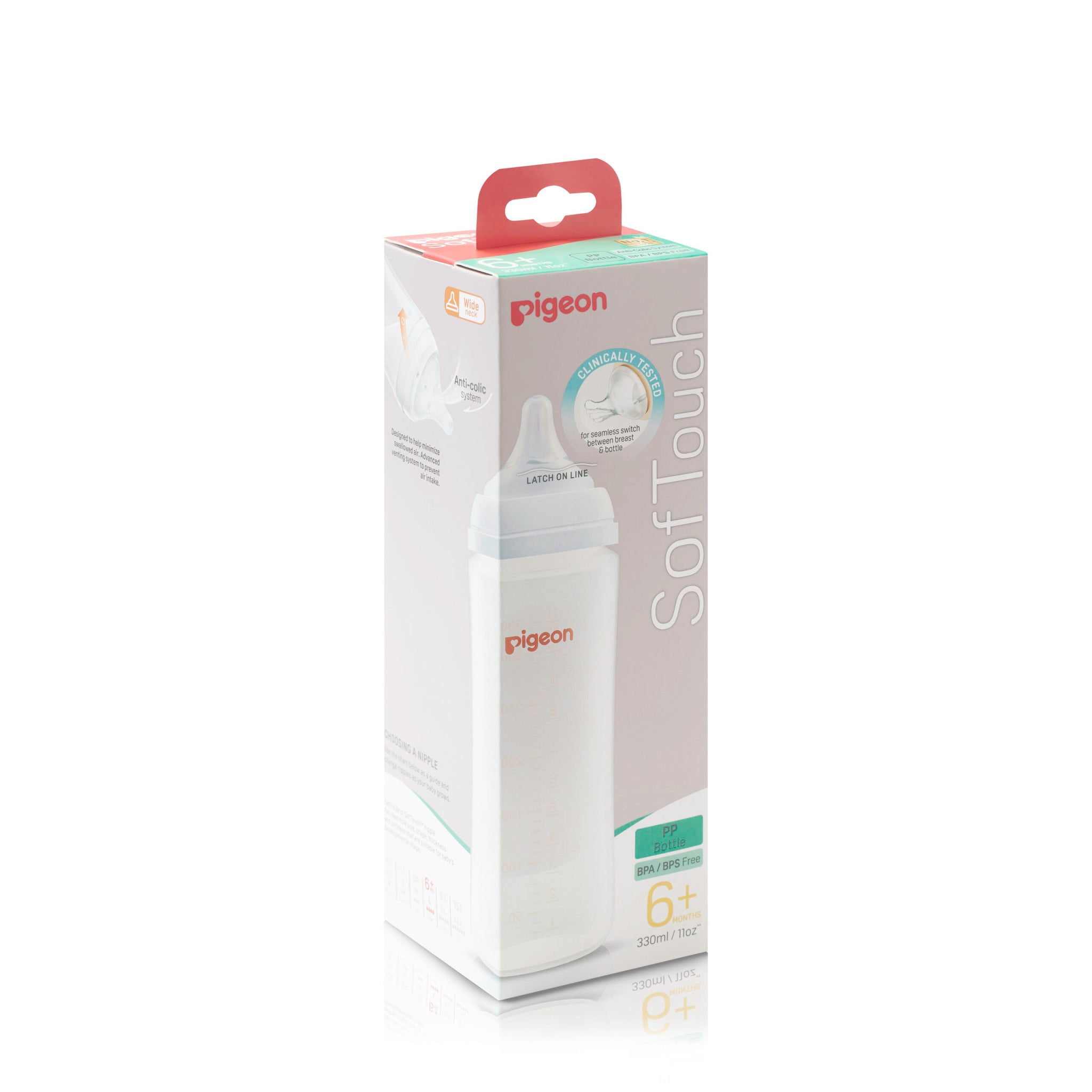 SofTouch™ III Baby Bottle PP 330ml - box